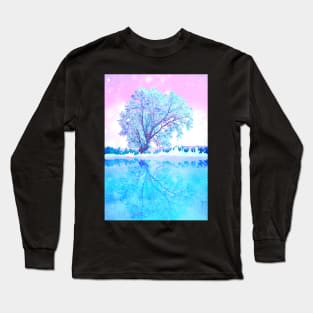 One white tree Long Sleeve T-Shirt